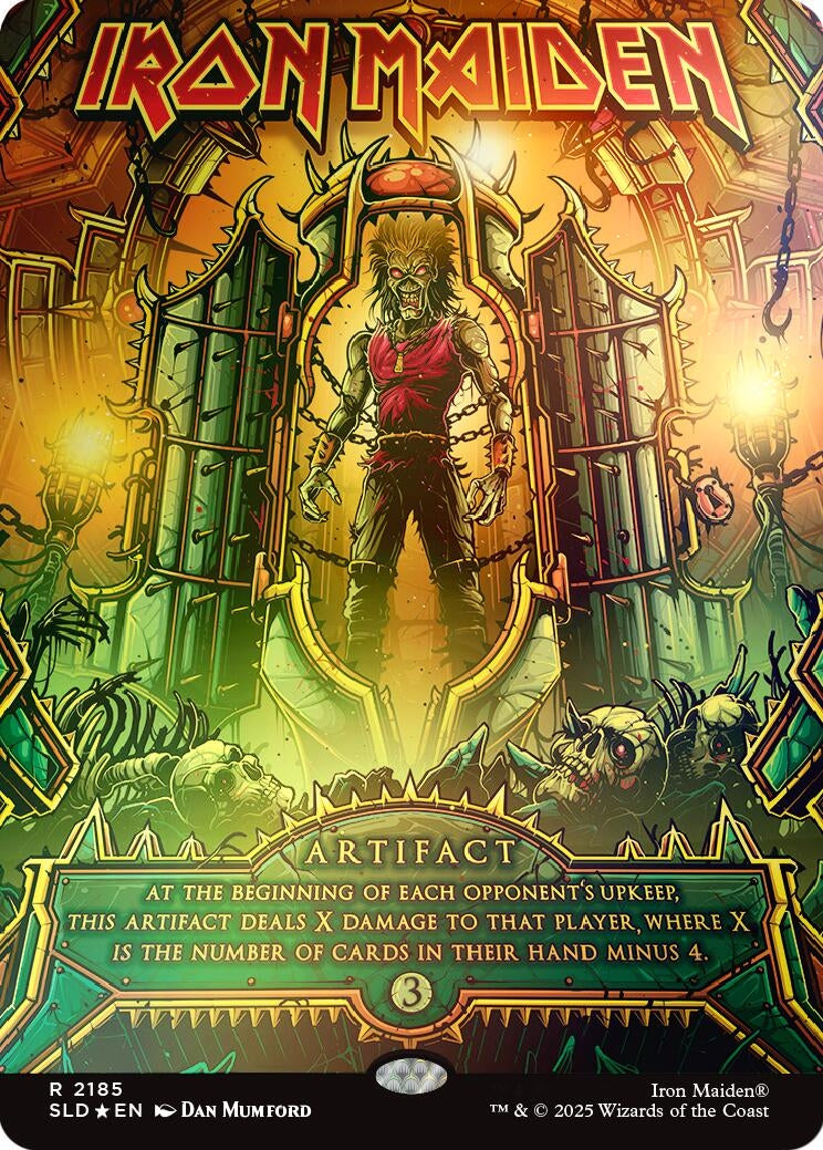 Iron Maiden (Rainbow Foil) (2185) (Secret Lair Drop Series)