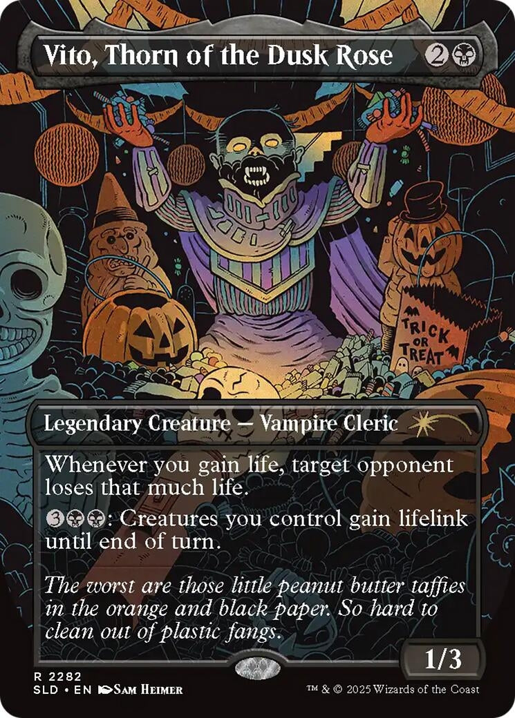 Vito, Thorn of the Dusk Rose (2282) (Secret Lair Drop Series)