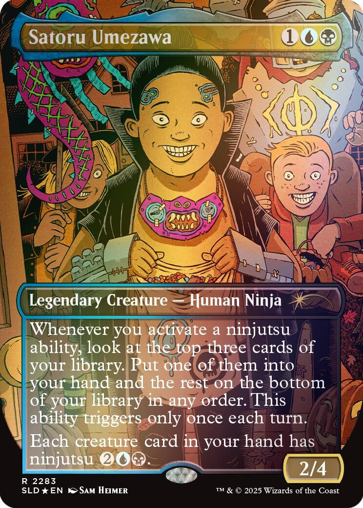 Satoru Umezawa (Rainbow Foil) (2283) (Secret Lair Drop Series)