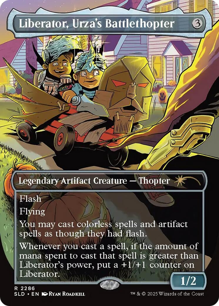 Liberator, Urza's Battlethopter (2286) (Secret Lair Drop Series)