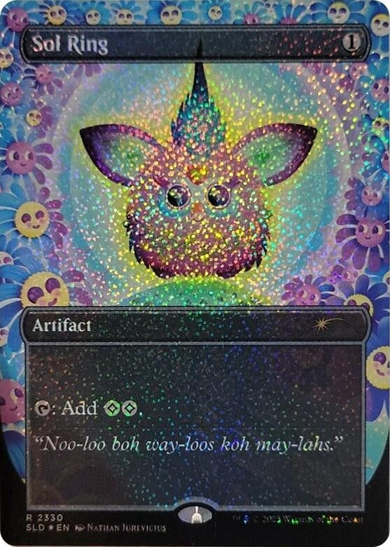 Sol Ring (2330) (Confetti Foil) (2330) (Secret Lair Drop Series)