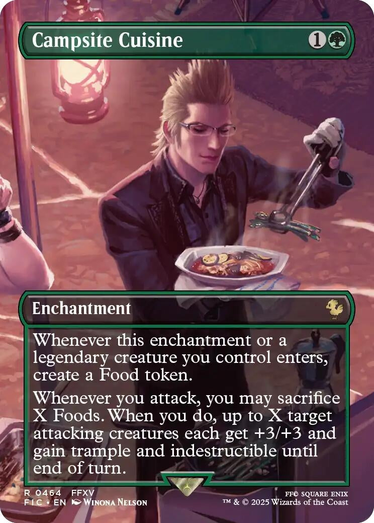 Campsite Cuisine (Borderless) (464) (Commander: FINAL FANTASY)