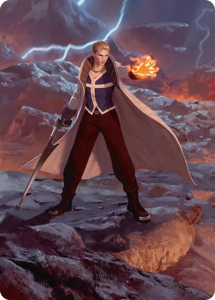 Seifer, Balamb Rival Scene Art Card (10) (FINAL FANTASY)
