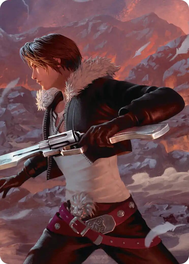 Squall, Gunblade Duelist Scene Art Card (12) (FINAL FANTASY)