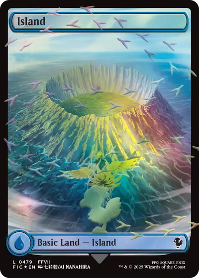Island (Chocobo Track Foil) (479) (FINAL FANTASY)