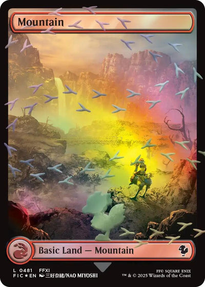 Mountain (Chocobo Track Foil) (481) (FINAL FANTASY)