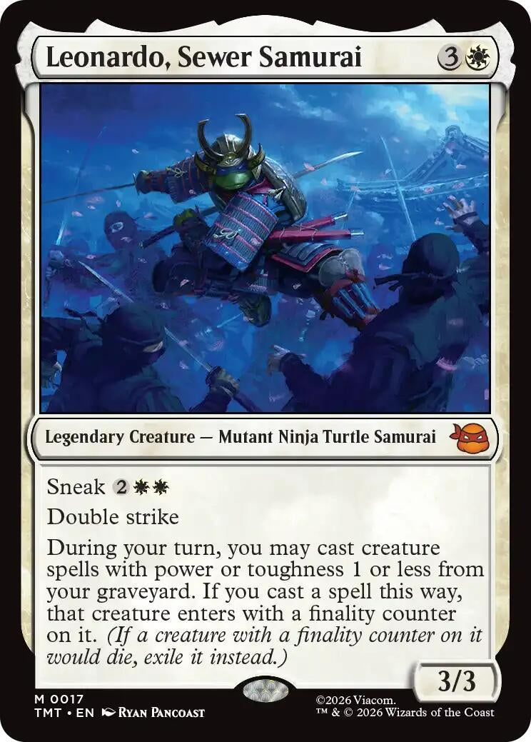 Leonardo, Sewer Samurai (17) (Teenage Mutant Ninja Turtles)