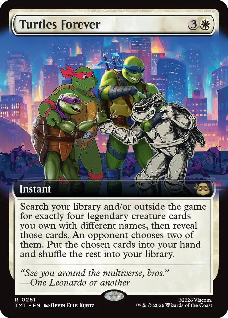 Turtles Forever (Extended Art) (261) (Teenage Mutant Ninja Turtles)
