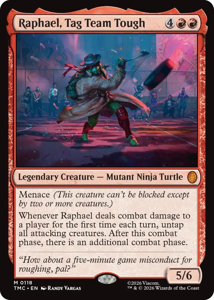 Raphael, Tag Team Tough (118) (Teenage Mutant Ninja Turtles)