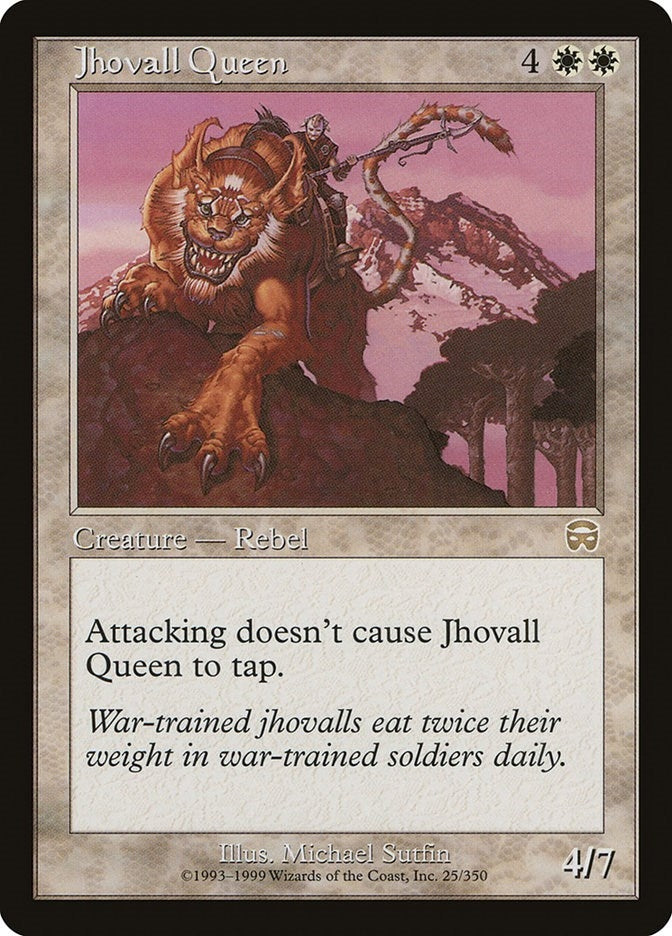 Jhovall Queen (25) (Mercadian Masques)