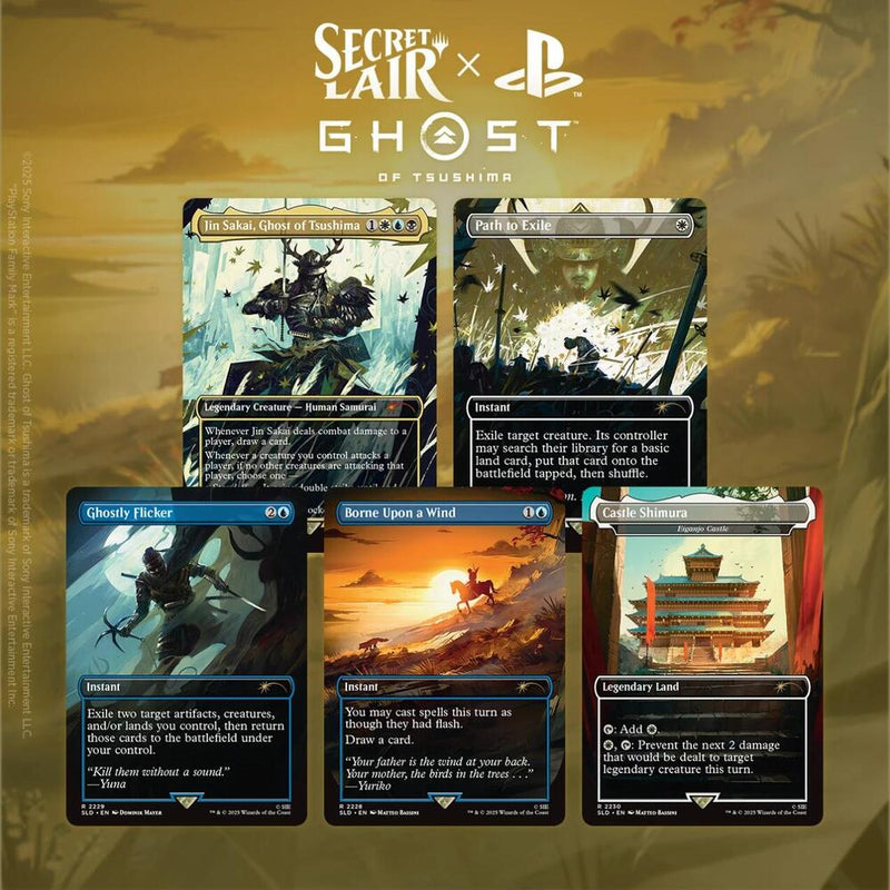 Secret Lair x Ghost of Tsushima - Non-Foil Edition - Secret Lair Drop Series