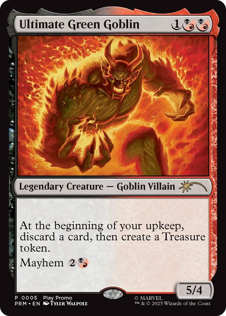 Ultimate Green Goblin (5) (Play Promos)