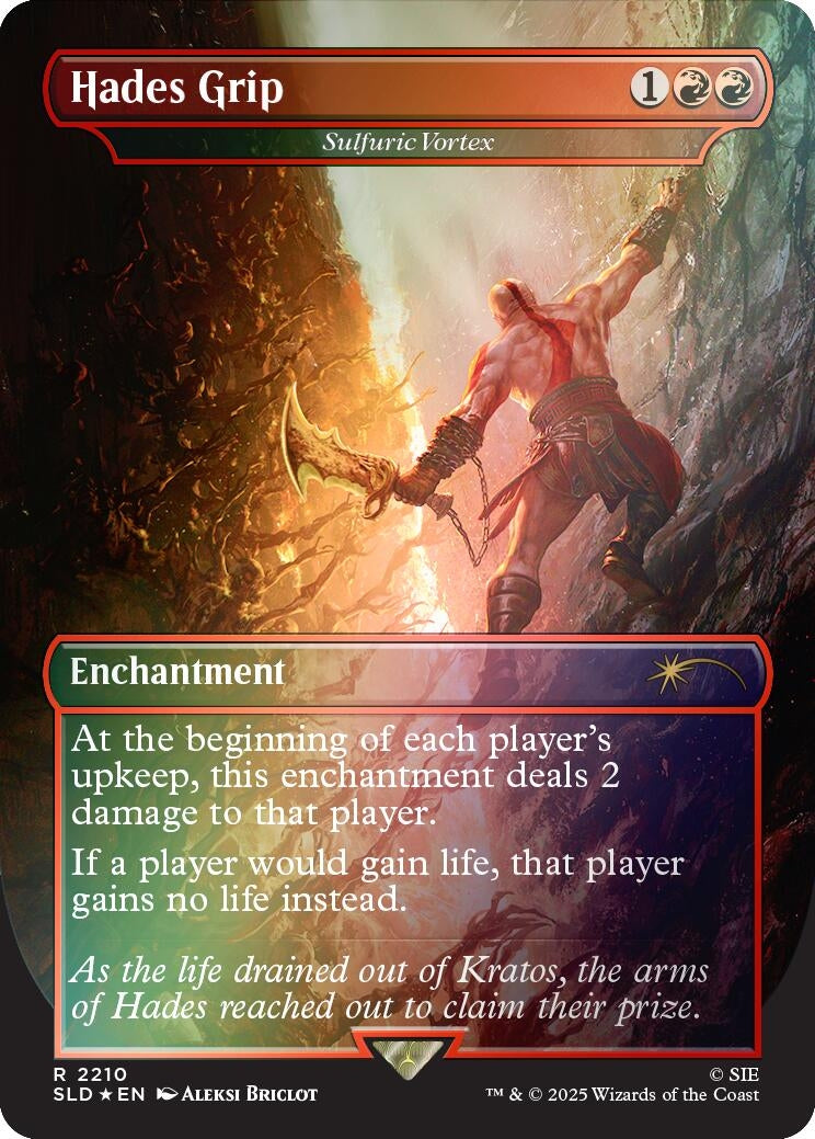Hades Grip - Sulfuric Vortex (Rainbow Foil) (2210) (Secret Lair Drop Series)