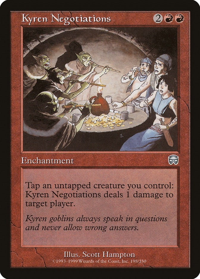 Kyren Negotiations (198) (Mercadian Masques)