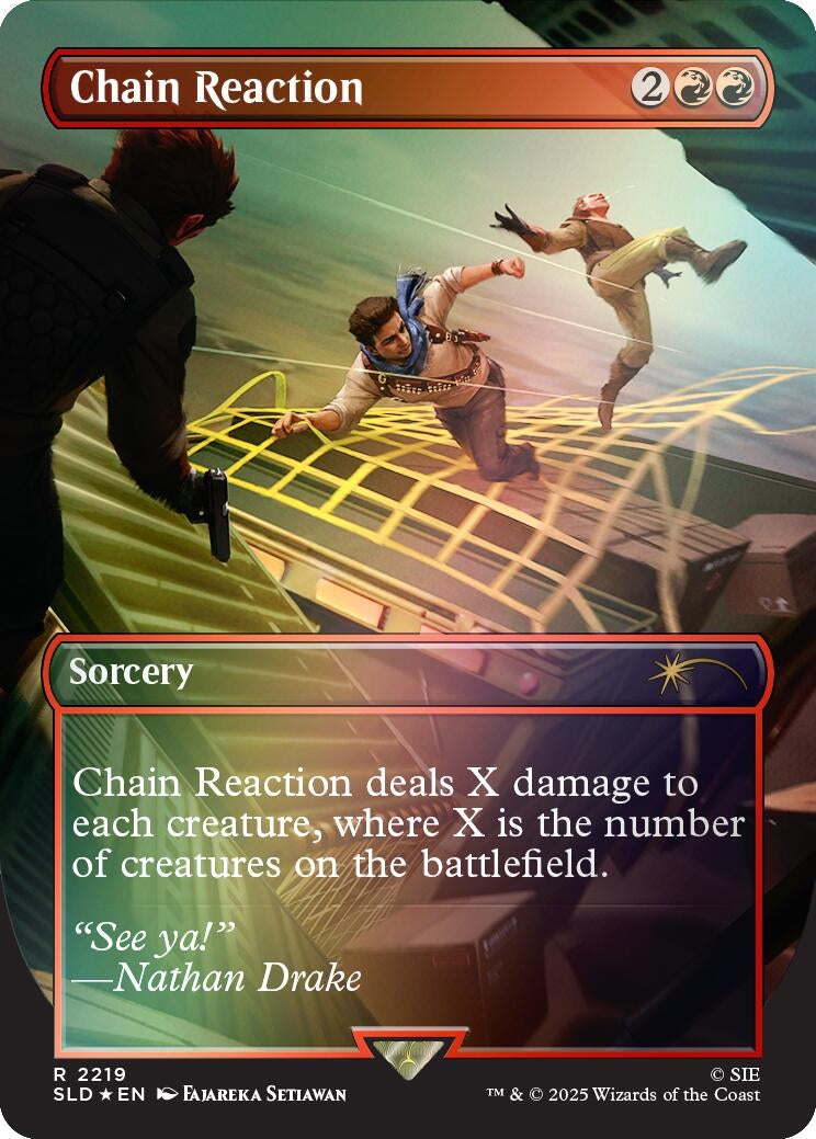 Chain Reaction (Rainbow Foil) (2219) (Secret Lair Drop Series)