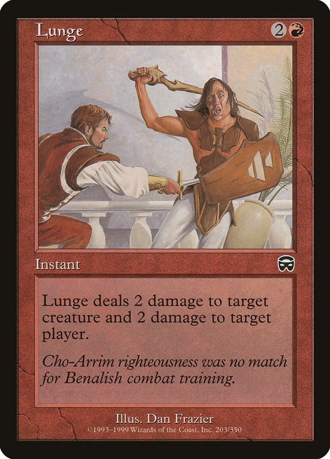 Lunge (203) (Mercadian Masques)