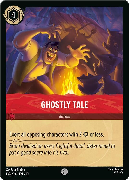 Image for Ghostly Tale (132/204) (Whispers in the Well) - Disney Lorcana