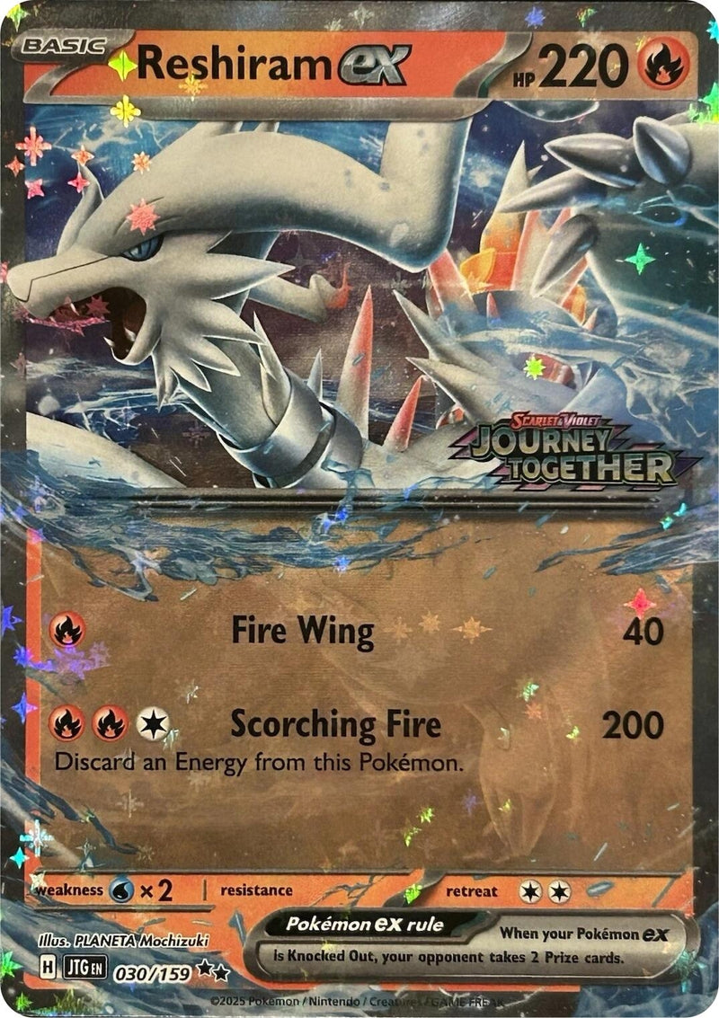 Image for Reshiram ex (Journey Together Stamped) (030/159) (Miscellaneous Cards & Products) - Pokemon