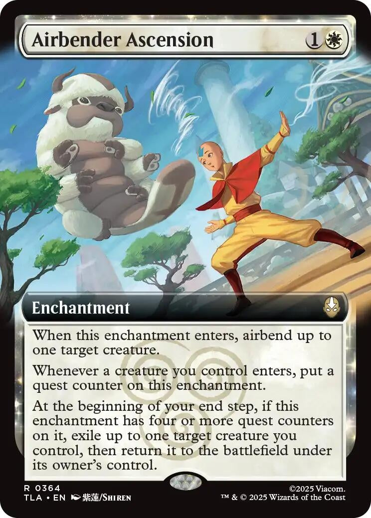 Airbender Ascension (Extended Art) (364) (Avatar: The Last Airbender)