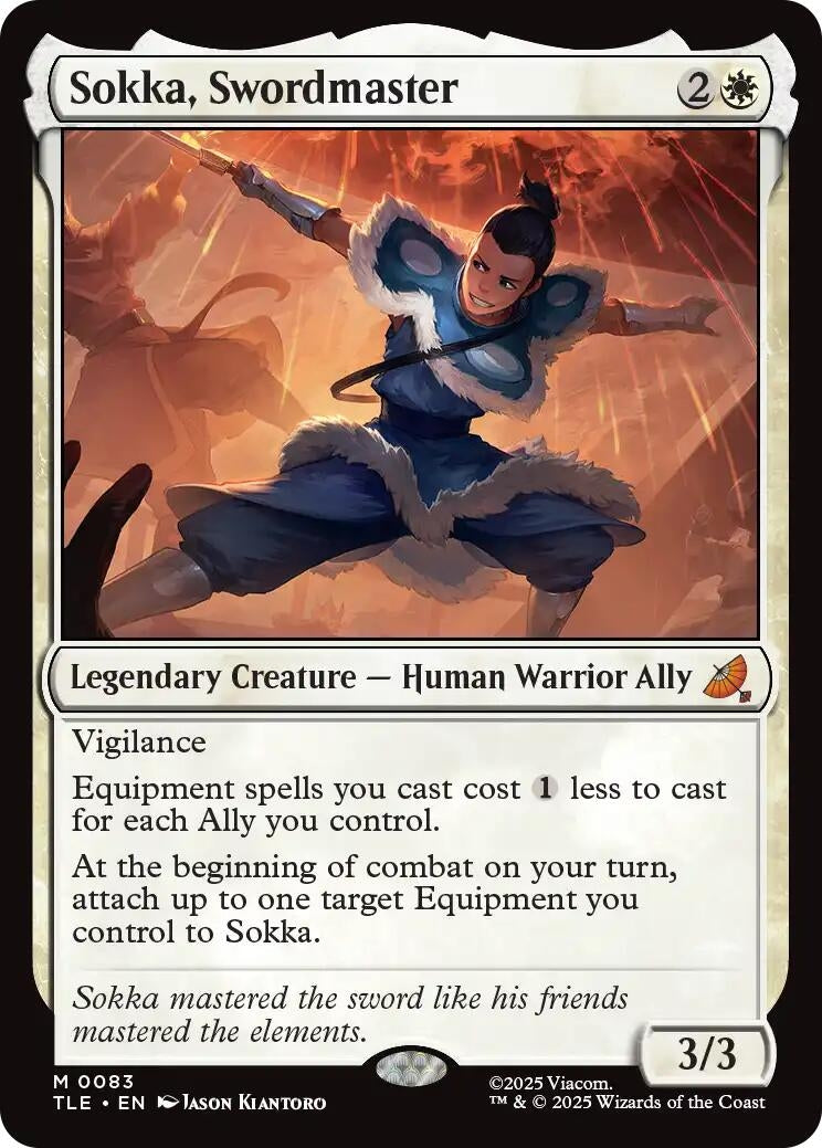 Sokka, Swordmaster (83) (Avatar: The Last Airbender: Eternal-Legal)