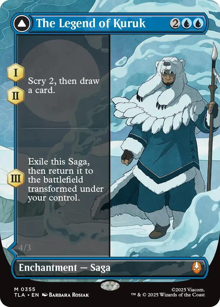 The Legend of Kuruk (Borderless) (355) (Avatar: The Last Airbender)