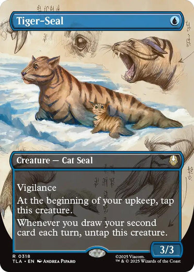 Tiger-Seal (Borderless) (318) (Avatar: The Last Airbender)