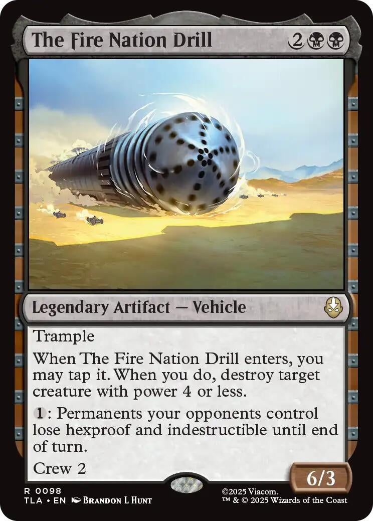 The Fire Nation Drill (98) (Avatar: The Last Airbender)