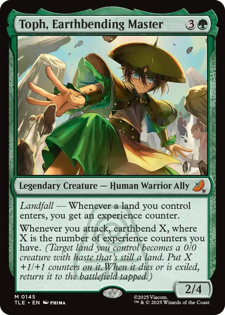 Toph, Earthbending Master (145)