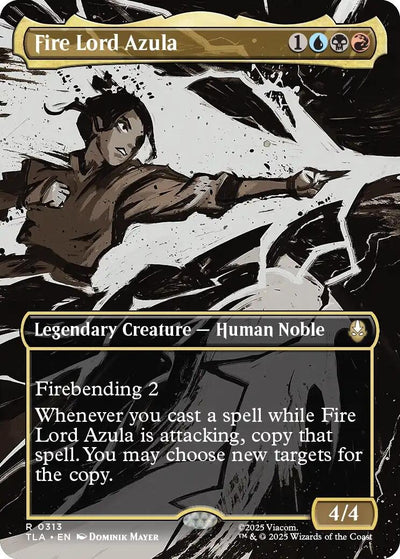 Fire Lord Azula (0313) (Borderless) (313) (Avatar: The Last Airbender)
