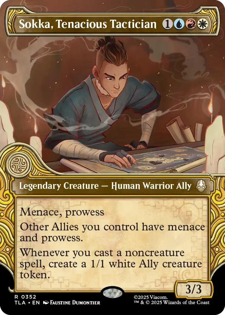 Sokka, Tenacious Tactician (Showcase) (352) (Avatar: The Last Airbender)