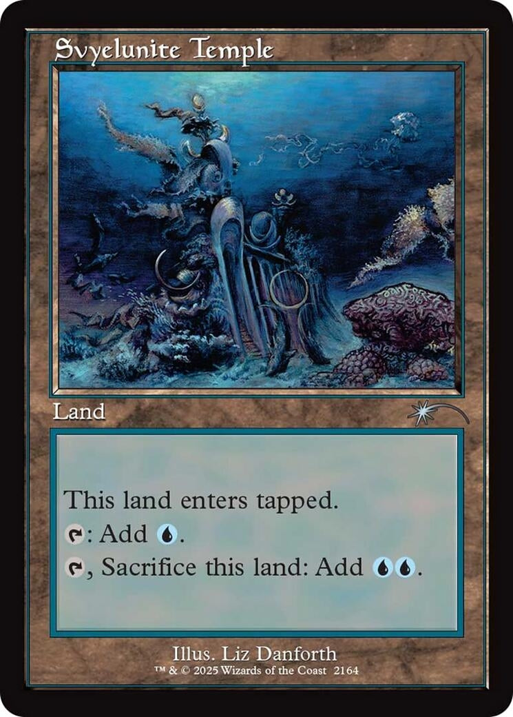 Svyelunite Temple (Retro Frame) (2164) (Secret Lair Drop Series)