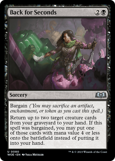 Back for Seconds (80) (Wilds of Eldraine)