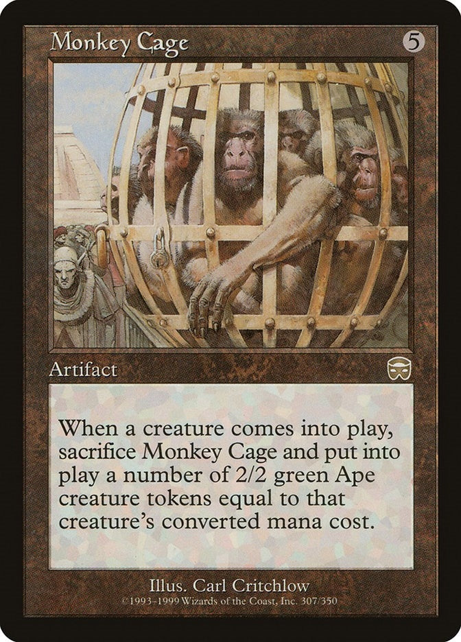 Monkey Cage (307) (Mercadian Masques)