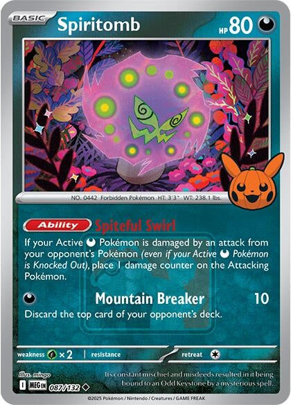 Image for Spiritomb - 087/132 (Pokeween 2025) (087/132) (Miscellaneous Cards & Products) - Pokemon