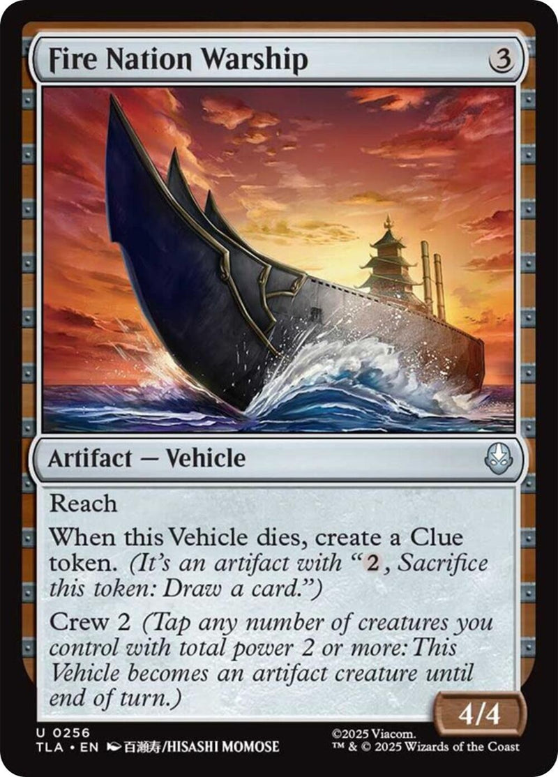 Fire Nation Warship (256) (Avatar: The Last Airbender)