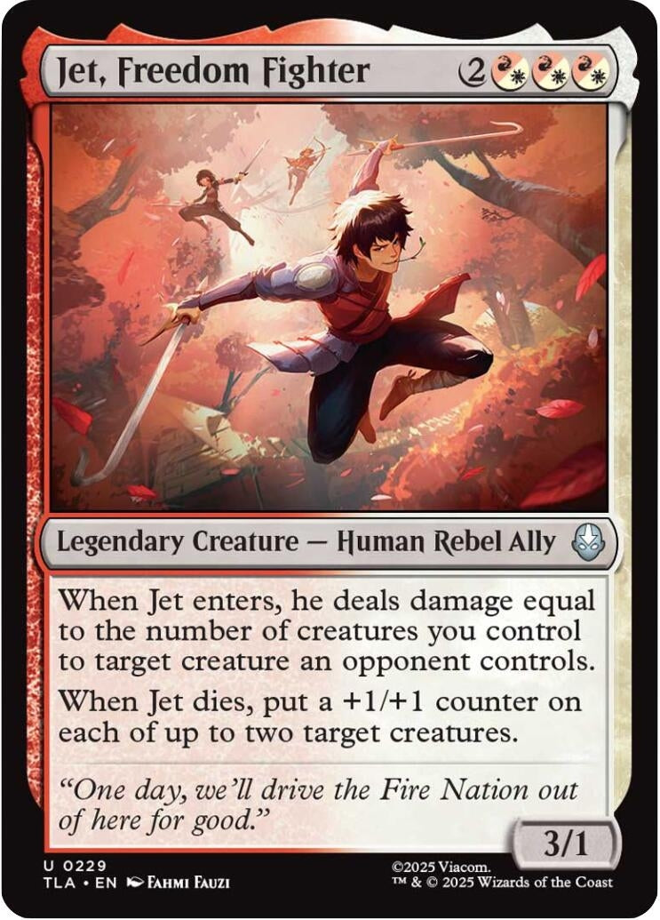 Jet, Freedom Fighter (229) (Avatar: The Last Airbender)