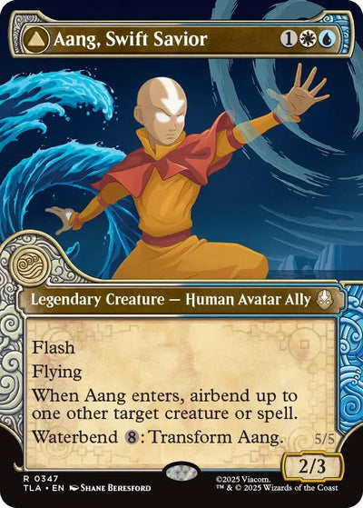 Aang, Swift Savior (Showcase) (347) (Avatar: The Last Airbender)