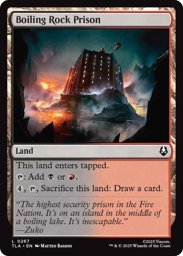 Boiling Rock Prison (267) (Avatar: The Last Airbender)
