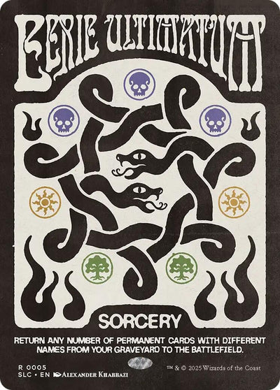 Eerie Ultimatum (5) (Secret Lair Countdown Kit)