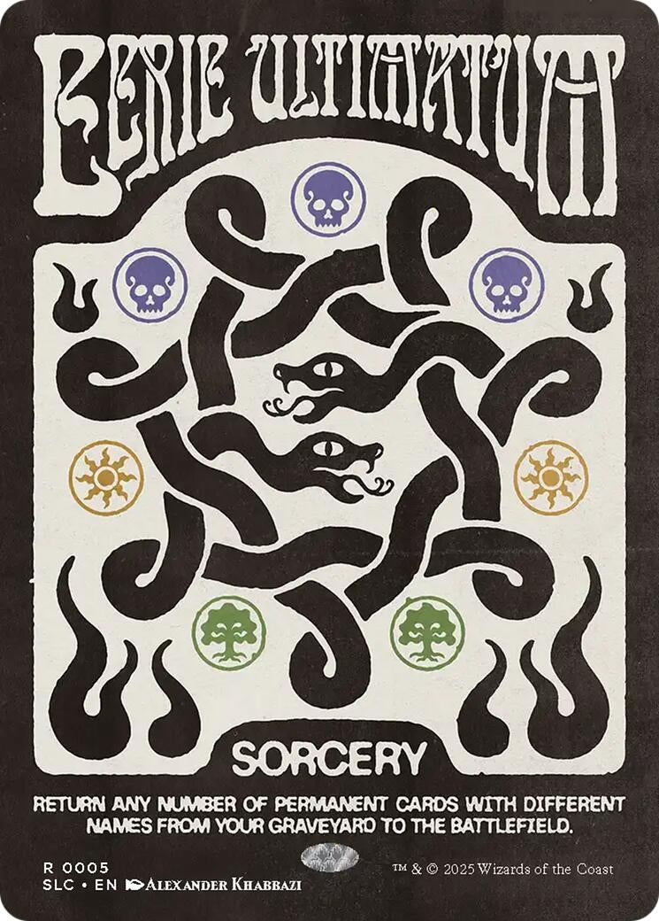 Eerie Ultimatum (5) (Secret Lair Countdown Kit)