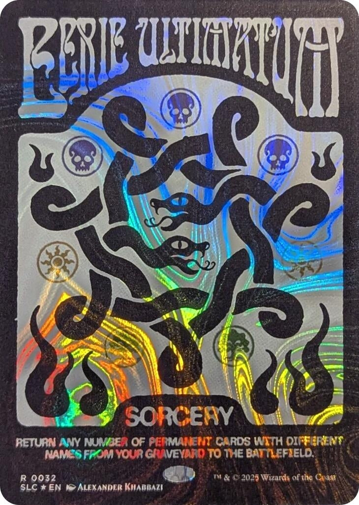 Eerie Ultimatum (Halo Foil) (32) (Secret Lair Countdown Kit)