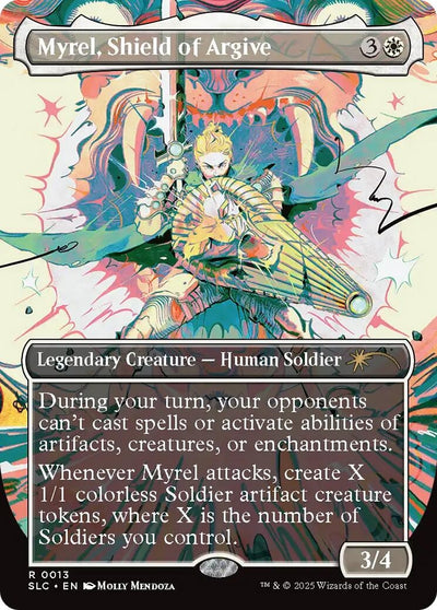 Myrel, Shield of Argive (13) (Secret Lair Countdown Kit)