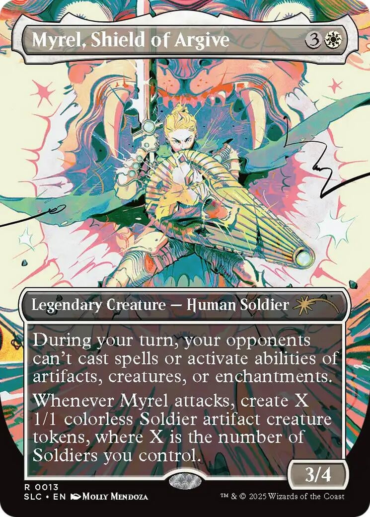 Myrel, Shield of Argive (13) (Secret Lair Countdown Kit)