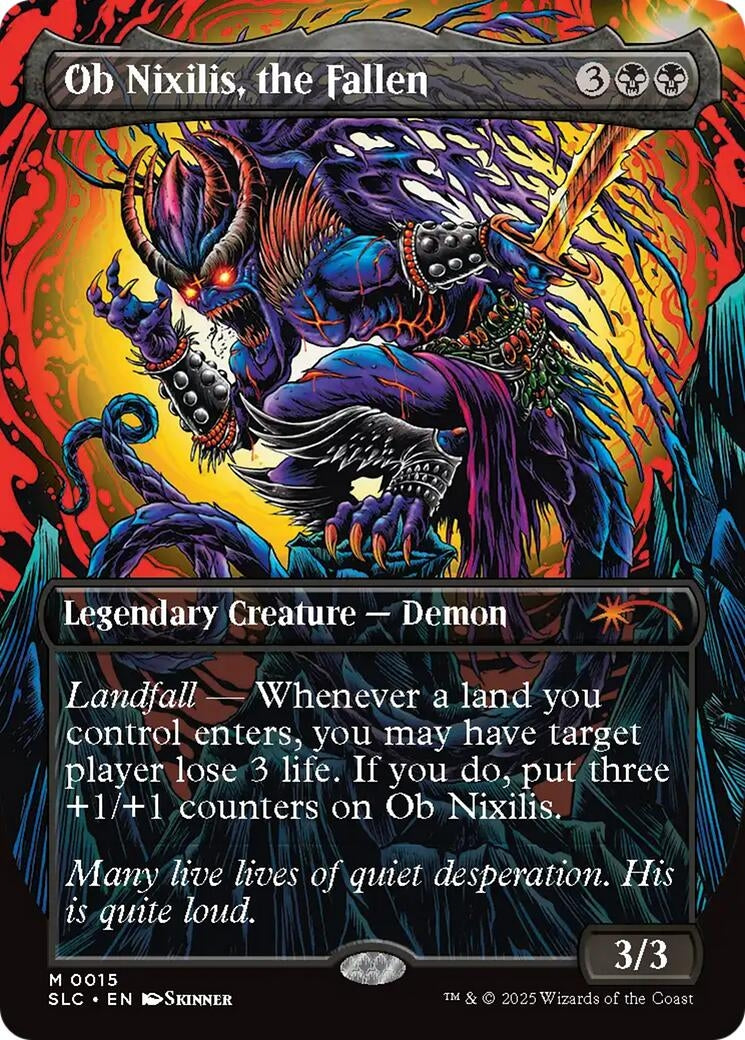 Ob Nixilis, the Fallen (15) (Secret Lair Countdown Kit)
