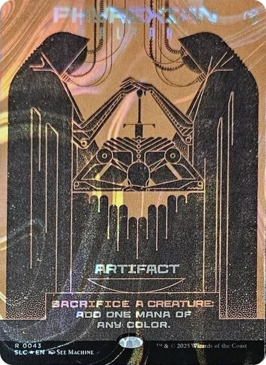 Phyrexian Altar (Halo Foil) (43) (Secret Lair Countdown Kit)