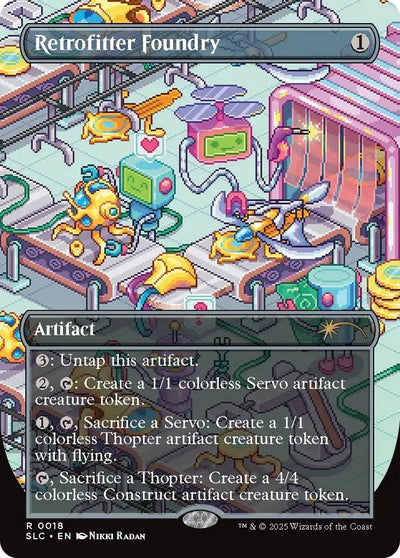 Retrofitter Foundry (18) (Secret Lair Countdown Kit)