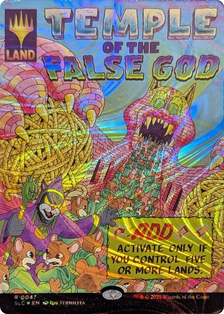 Temple of the False God (Halo Foil) (47) (Secret Lair Countdown Kit)