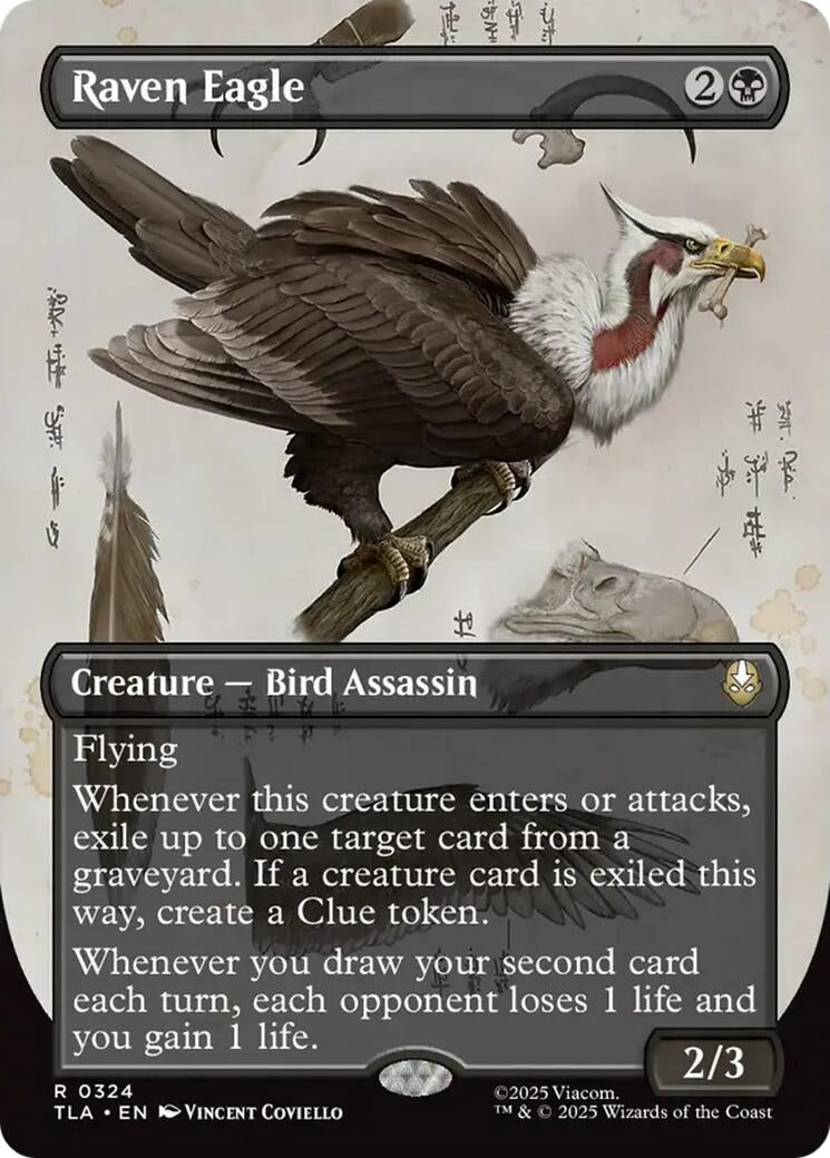 Raven Eagle (Borderless) (324) (Avatar: The Last Airbender)