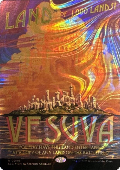 Vesuva (Halo Foil) (49) (Secret Lair Countdown Kit)