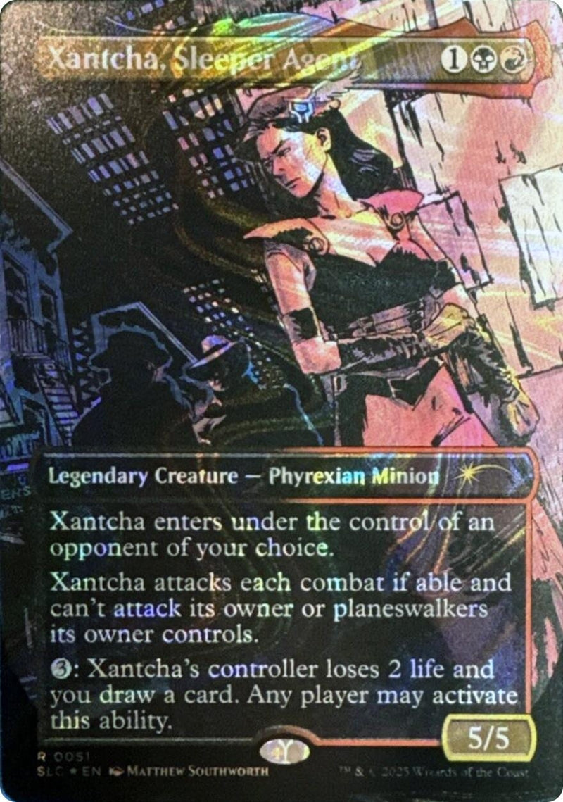 Image for Xantcha, Sleeper Agent (Halo Foil) (51) (Secret Lair Countdown Kit) - Magic: The Gathering